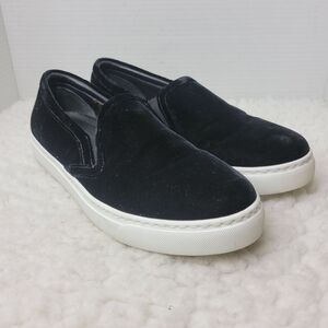 M. Gemi The Cerchio Velvet Womens Slip On Size 8.5 Black Sneakers Shoes